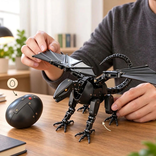 Transforming Mechanical Dragon Egg