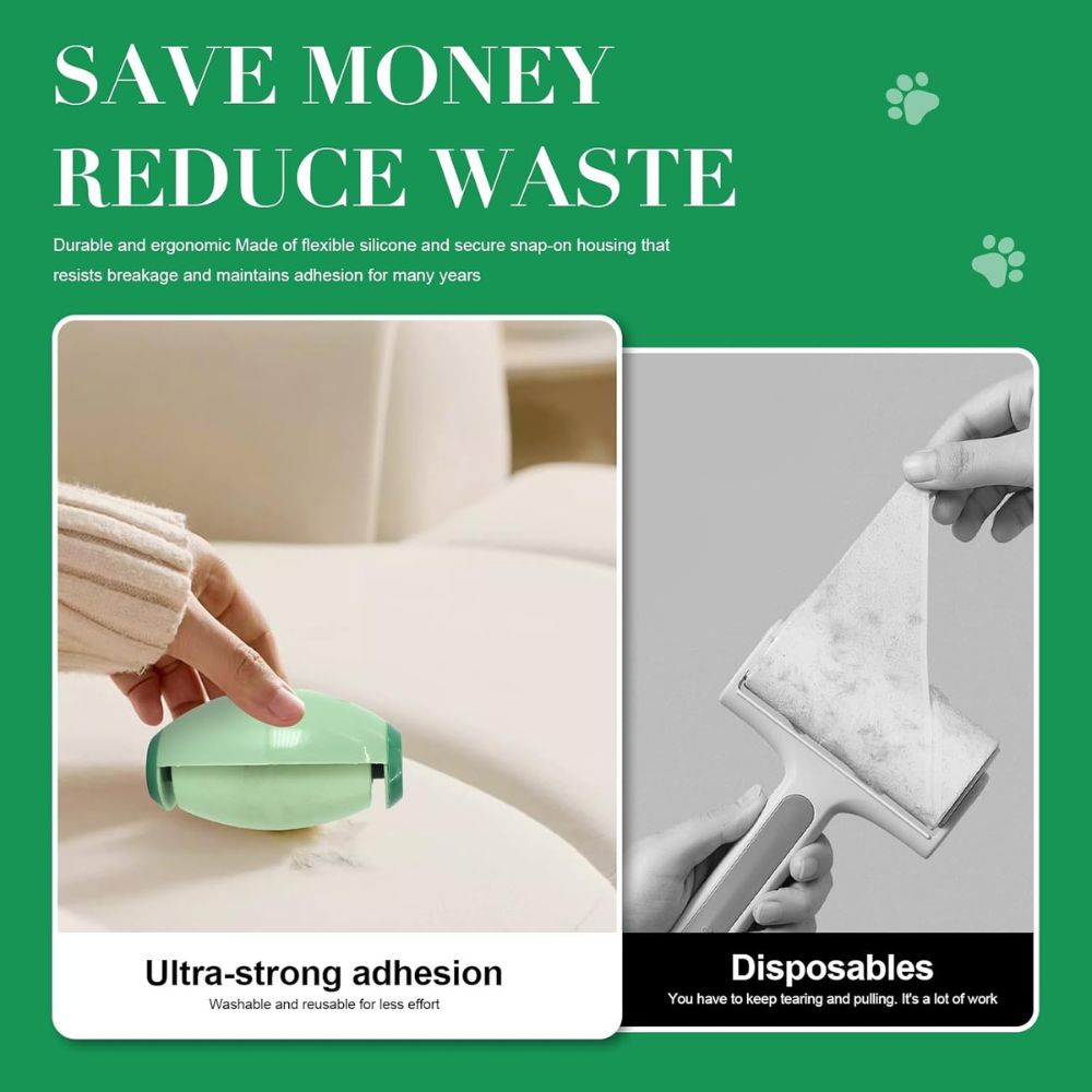 Reusable Washable Gel Lint Roller for Pet Hair