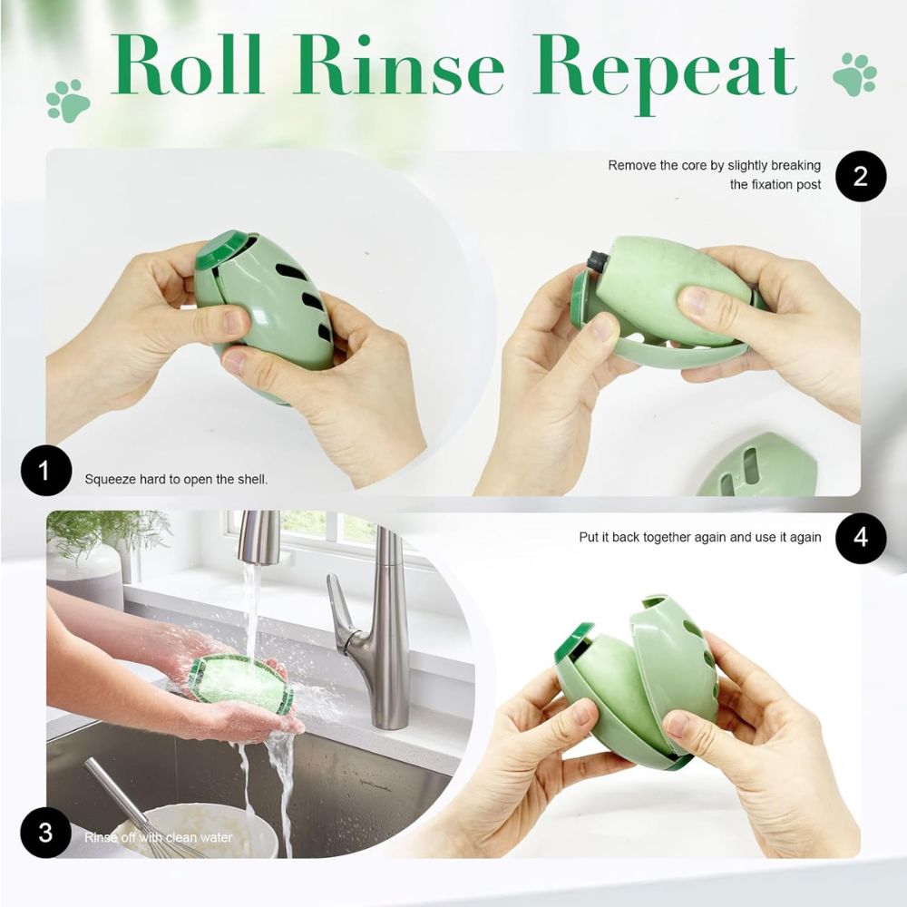 Reusable Washable Gel Lint Roller for Pet Hair