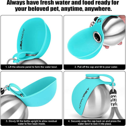 Portable Dog Water Bottle 10oz