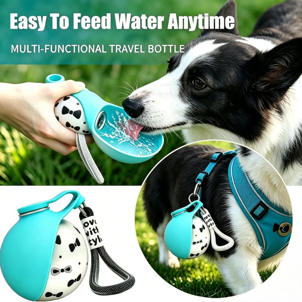 Portable Dog Water Bottle 10oz