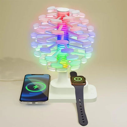 Spiral Glow Wireless Lamp