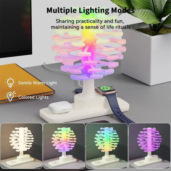 Spiral Glow Wireless Lamp