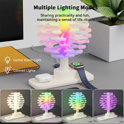 Spiral Glow Wireless Lamp
