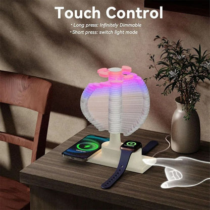 Spiral Glow Wireless Lamp