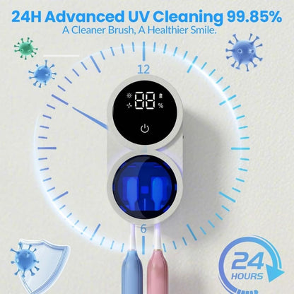 Smart Toothbrush Sanitizer Holder