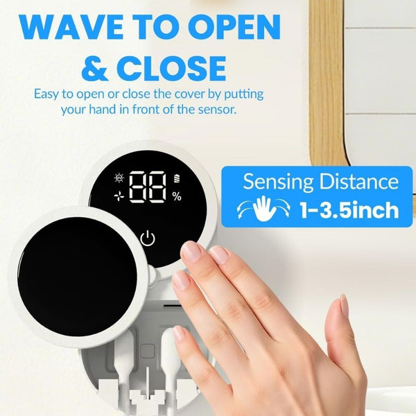 Smart Toothbrush Sanitizer Holder