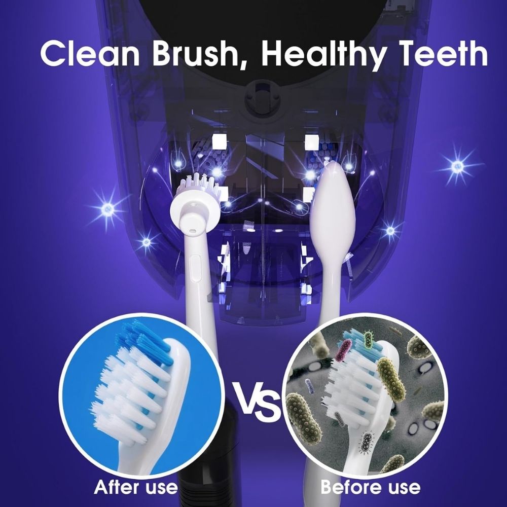 Smart Toothbrush Sanitizer Holder