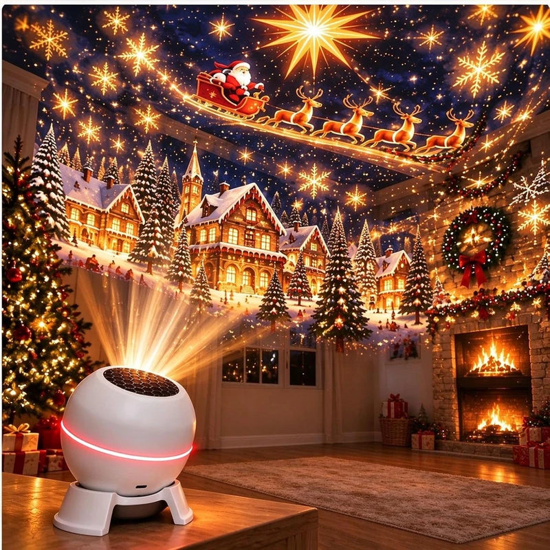 Christmas Projection Night Light