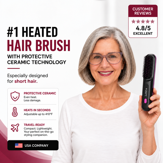Starsora Heated Hair Brush | 4-TEMP Setting